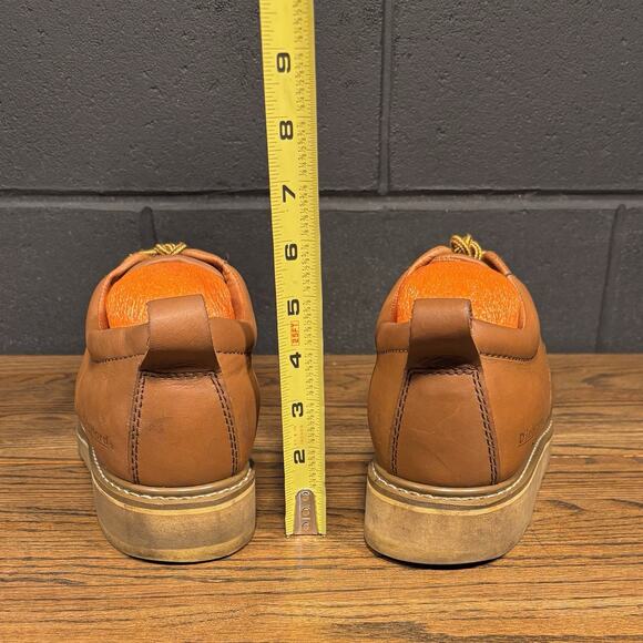 Vintage Sears Die Hard Sure Track Brown Leather Moc Toe Oxfords Men’s 12 D - Picture 4 of 8